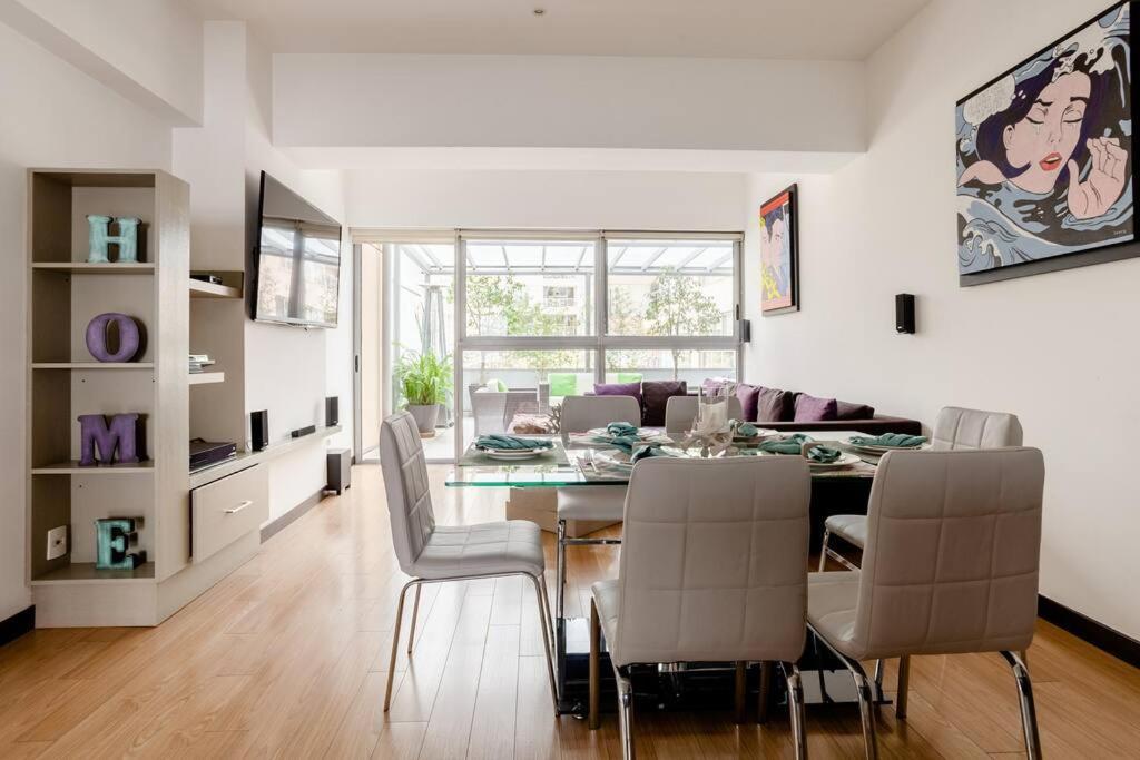 Beautiful Apartment In Polanco Area With Amenities Mexico City Exteriör bild