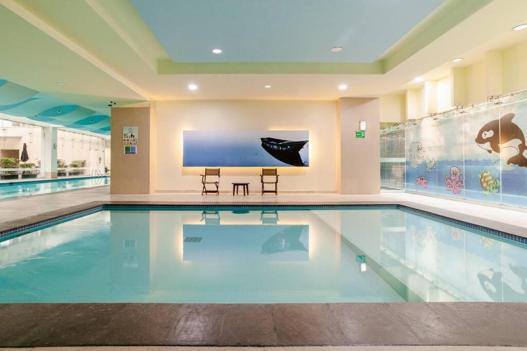 Beautiful Apartment In Polanco Area With Amenities Mexico City Exteriör bild